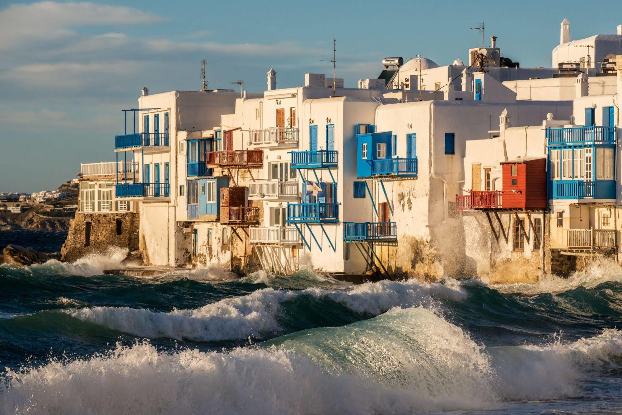 Bluetopia Suites Mykonos Town Dış mekan fotoğraf